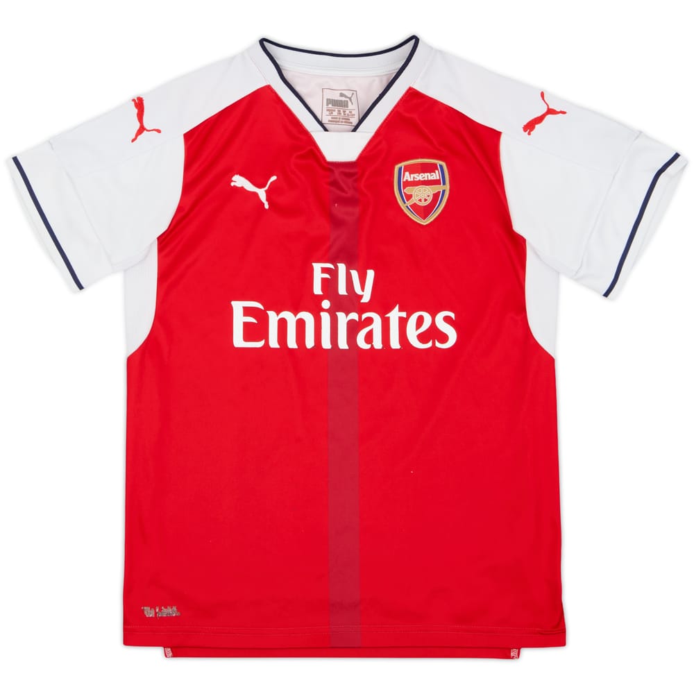 2016-17 Arsenal Home Shirt - 6/10 - (L.Boys)