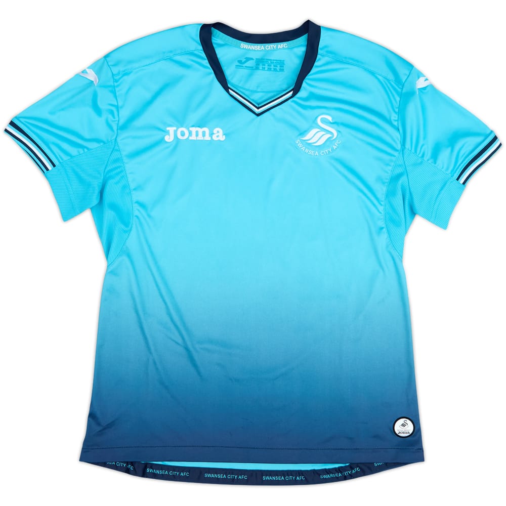 2016-17 Swansea Away Shirt - 8/10 - (Women's XL)