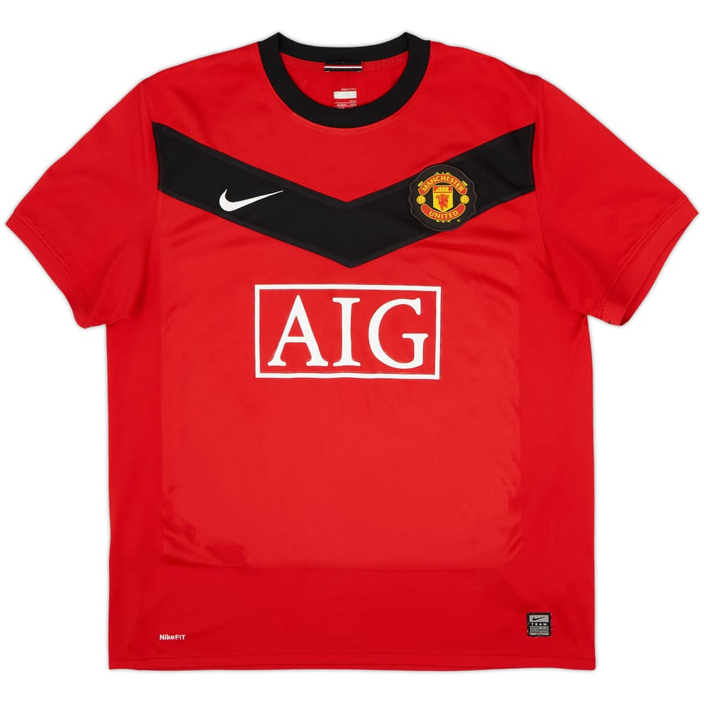 2009-10 Manchester United Home Shirt - 6/10 - (L)