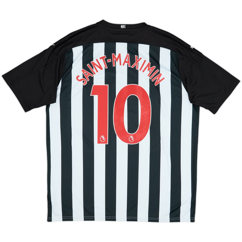 2020-21 Newcastle Home Shirt Saint-Maximin #10 - 6/10 - (XXL)