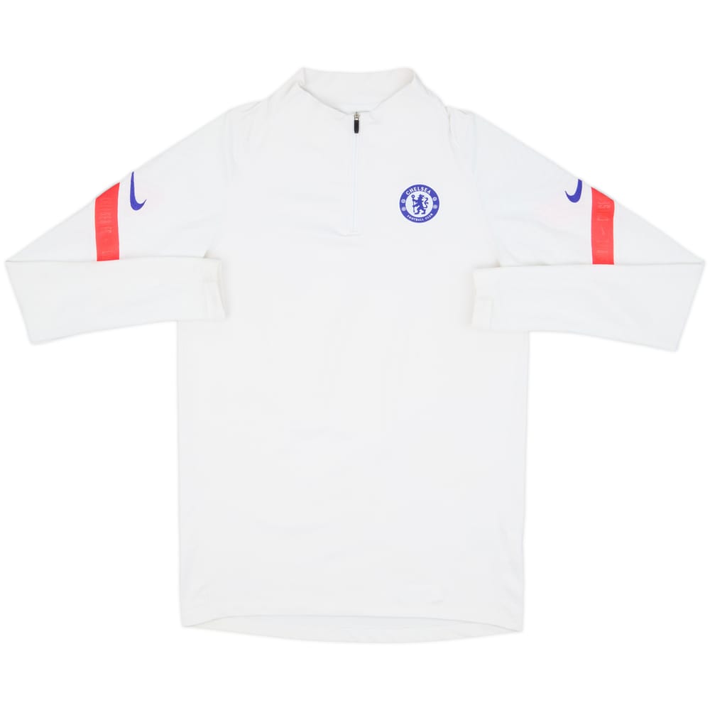 2020-21 Chelsea Nike 1/4 Zip Training Top - 8/10 - (S)