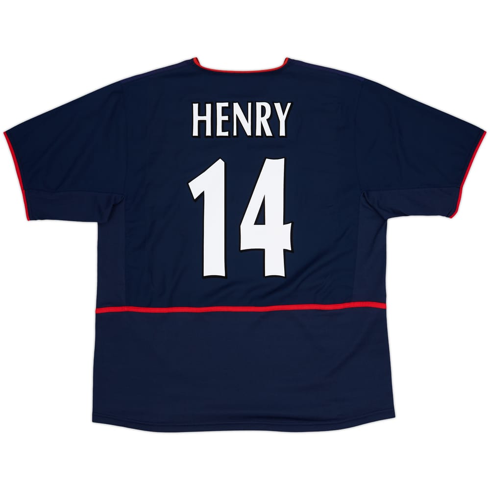 2002-04 Arsenal Away Shirt Henry #14 - 10/10 - (XL)