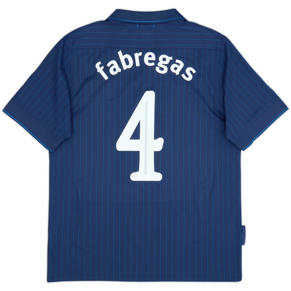 2009-10 Arsenal Away Shirt Fabregas #4 - 6/10 - (L)
