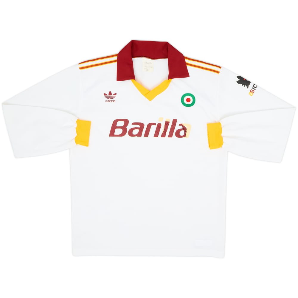 1991-92 Roma Away L/S Shirt - 4/10 - (M)
