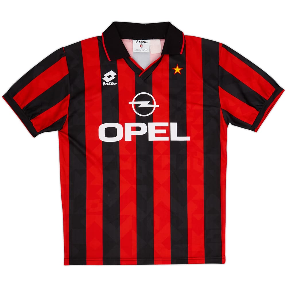 1993-94 AC Milan Home Shirt - 8/10 - (L)