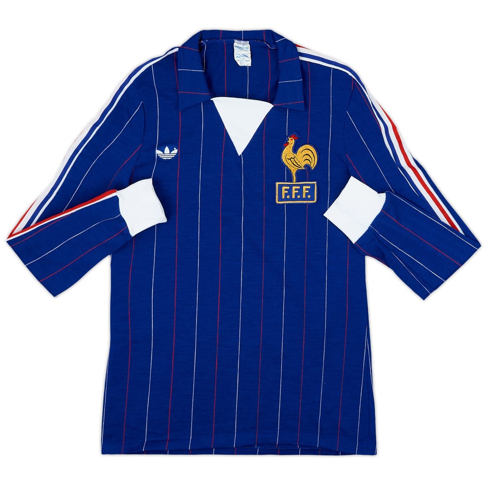 1980-82 France Home L/S Shirt - 10/10 - (M)