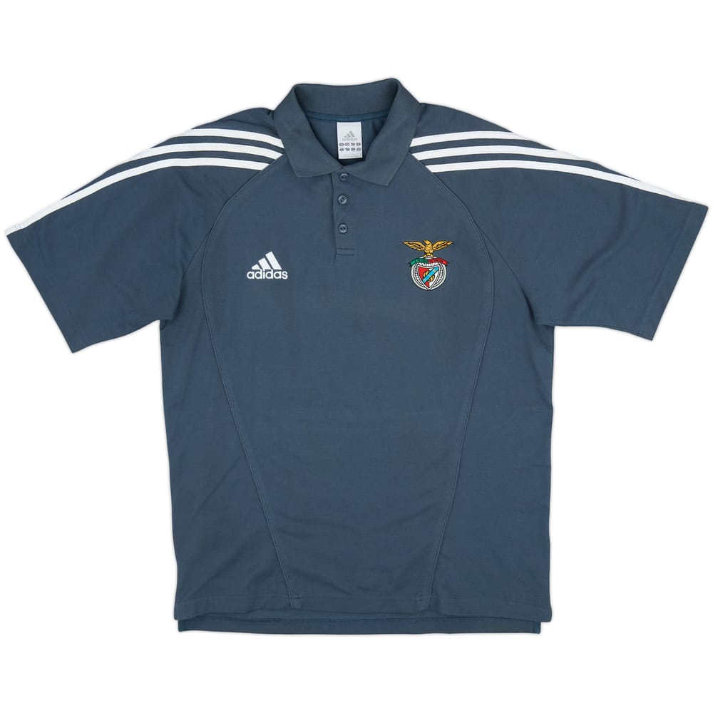 2005-06 Benfica adidas Polo Shirt - 9/10 - (L/XL)