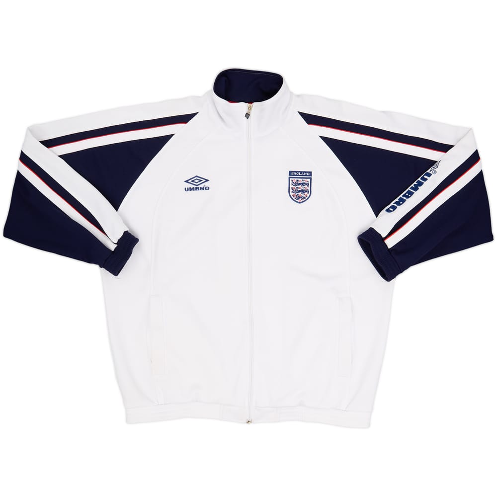 2000-01 England Umbro Track Jacket - 7/10 - (M)
