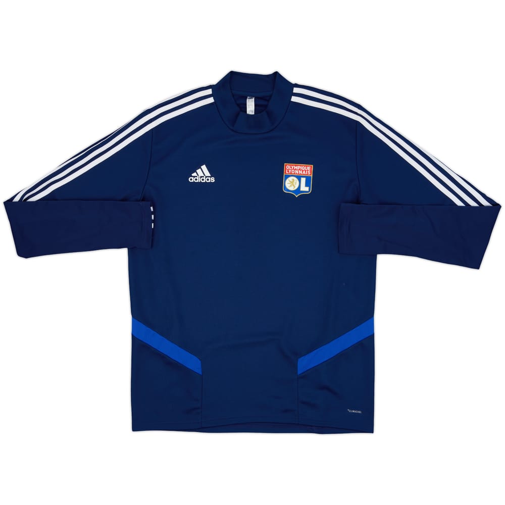 2017-18 Lyon adidas Sudadera de entrenamiento - 8/10 - (M)