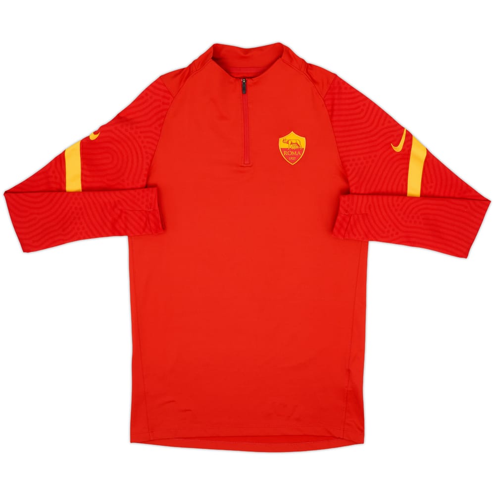 2020-21 Roma Nike 1/4 Zip Training Top - 8/10 - (S)