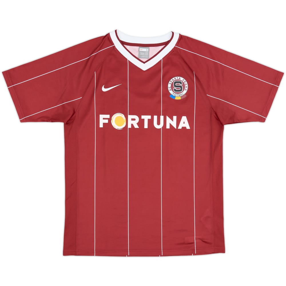2007-08 Sparta Prague Home Shirt - 8/10 - (S)
