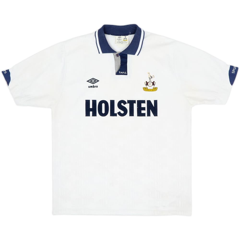 1991-93 Tottenham Camiseta Local - 9/10 - (L)