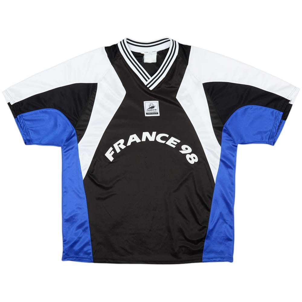 1998 France Coupe du Monde Training Shirt - 9/10 - (L)