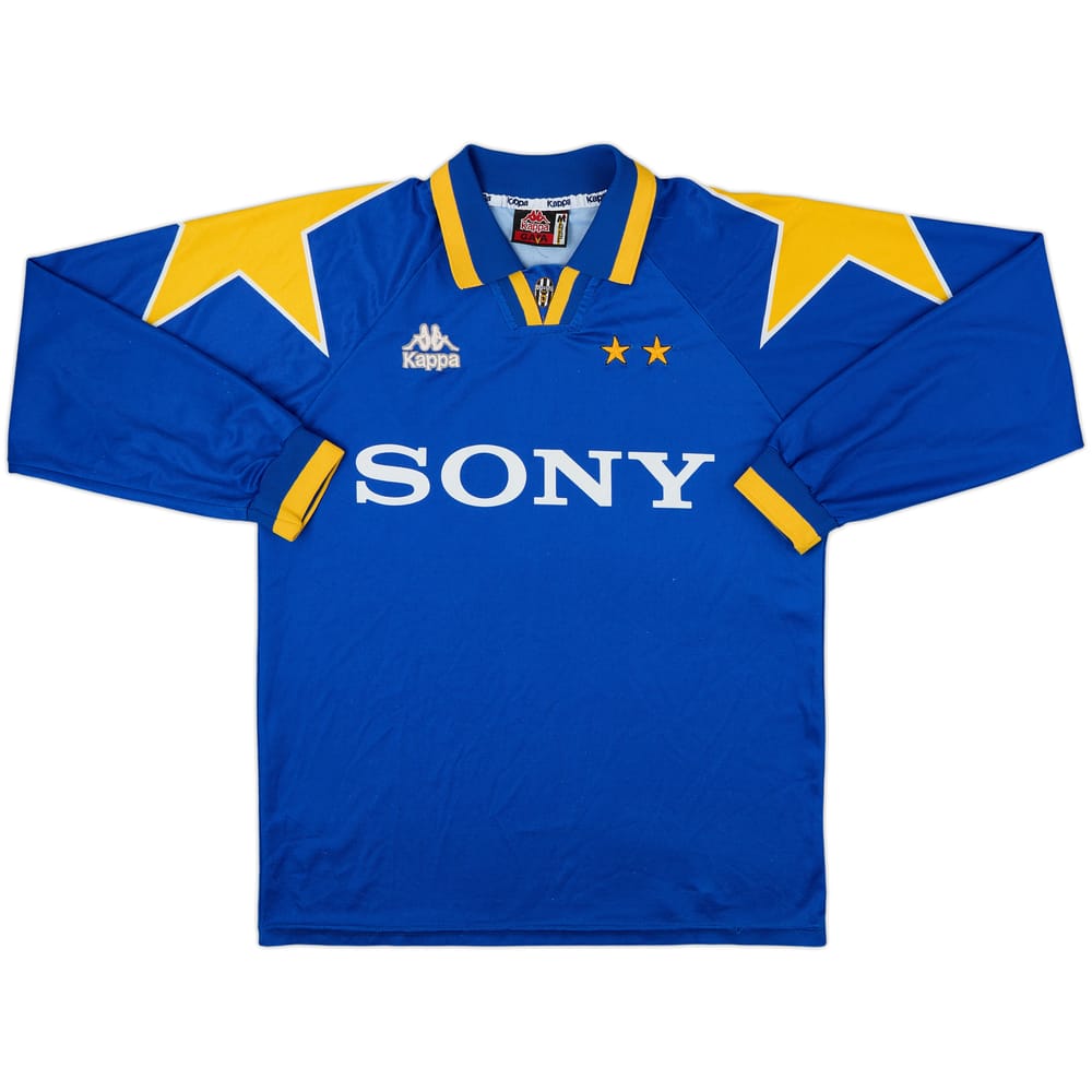 1995-96 Juventus Away L/S Shirt - 8/10 - (M)
