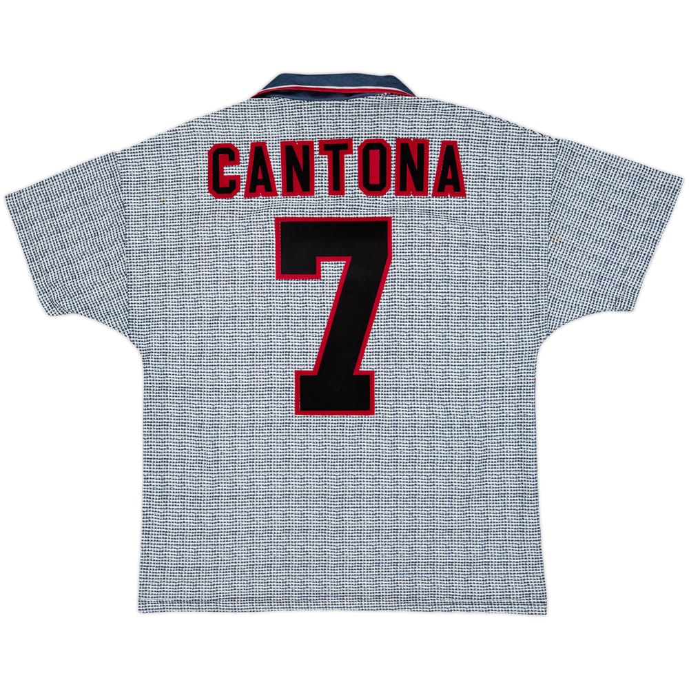1995-96 Manchester United Away Shirt Cantona #7 - 6/10 - (M)