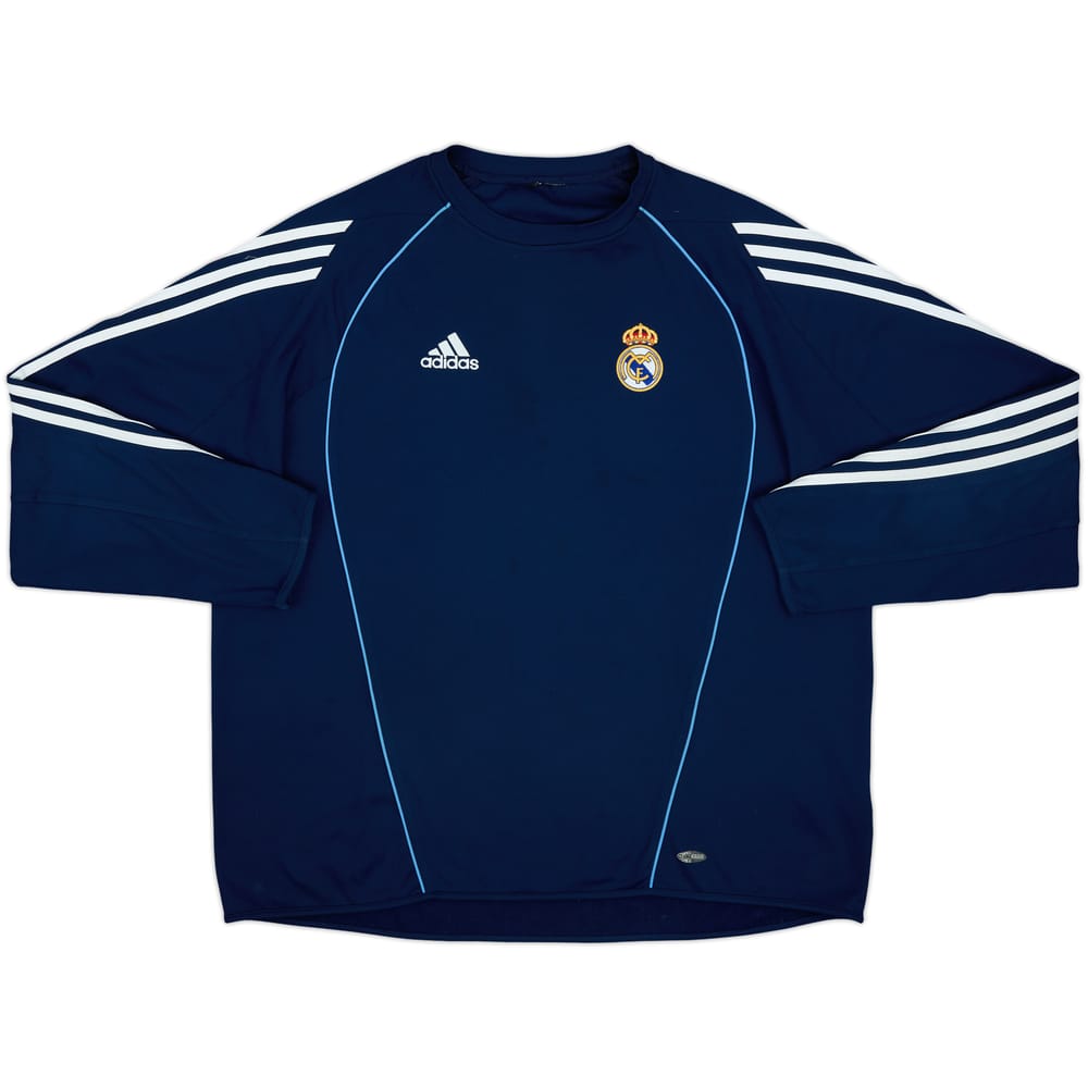 2005-06 Real Madrid adidas Sweat Top - 6/10 - (XXL)
