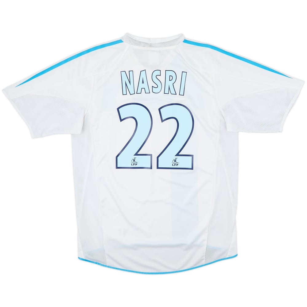 2004-05 Olympique Marseille Home Shirt Nasri #22 - 8/10 - (S)