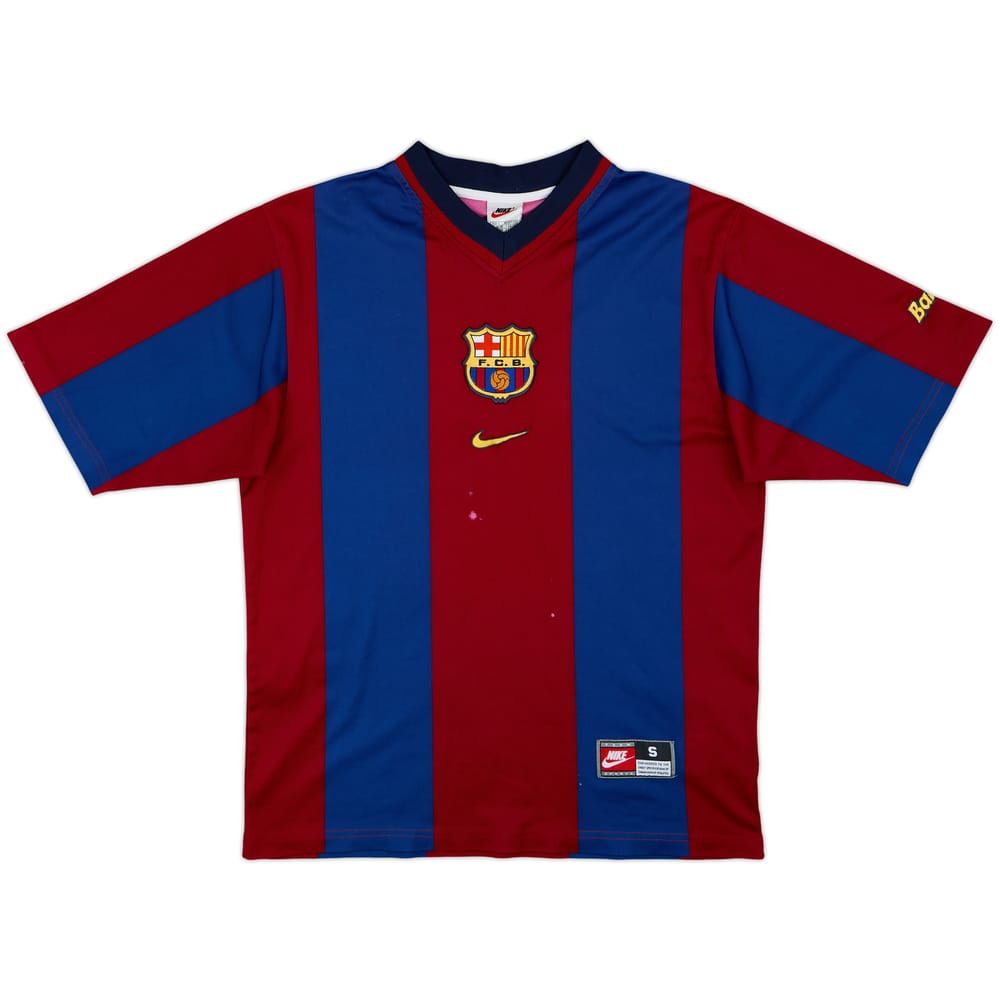 1998-00 Barcelona Basic Home Shirt - 4/10 - (S)