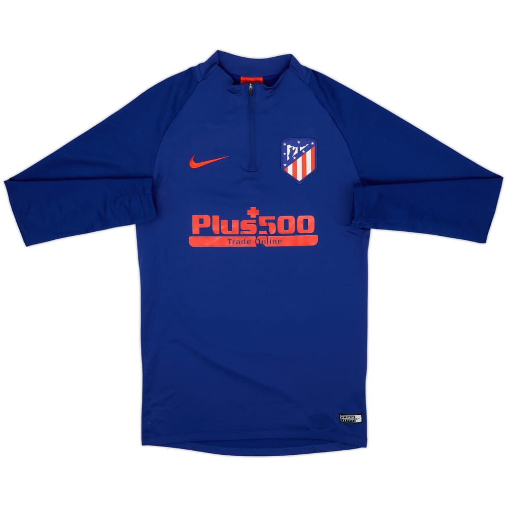 2020-21 Atletico Madrid Nike 1/4 Zip Training Top - 5/10 - (S)
