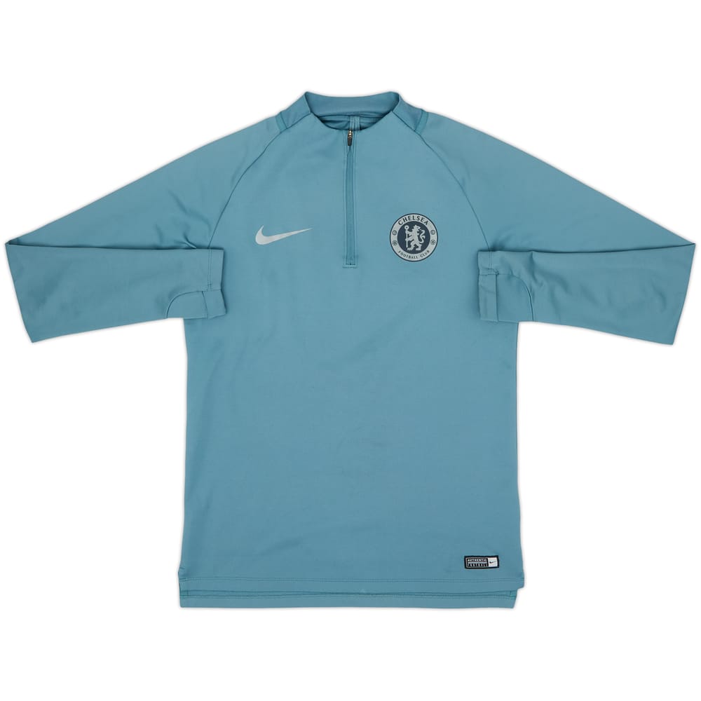 2018-19 Chelsea Nike 1/4 Zip Drill Top - 7/10 - (S)
