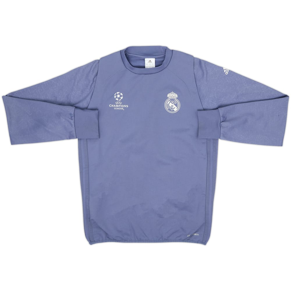2016-17 Real Madrid adidas CL Sweat Top - 8/10 - (S)
