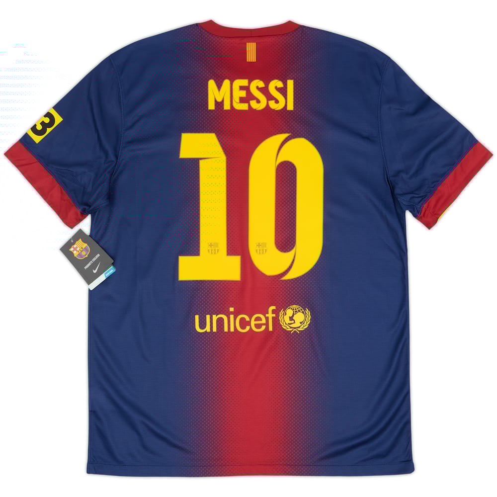 2012-13 Barcelona Home Shirt Messi #10 (L)