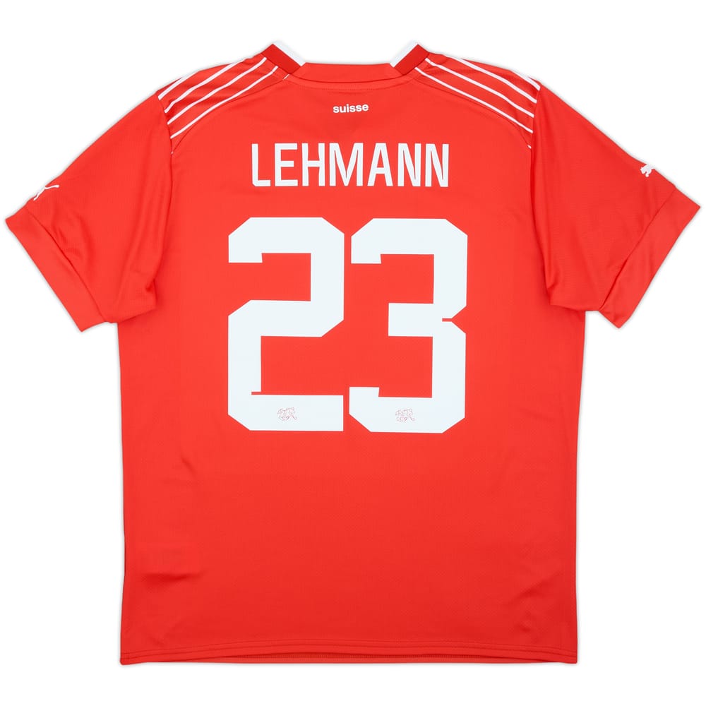 2022-23 Switzerland Home Shirt Lehmann #23 (Men's L)