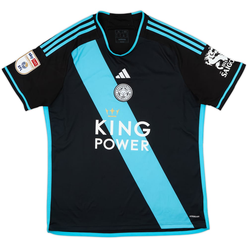 2023-24 Leicester Away Shirt - 9/10 - (XL)