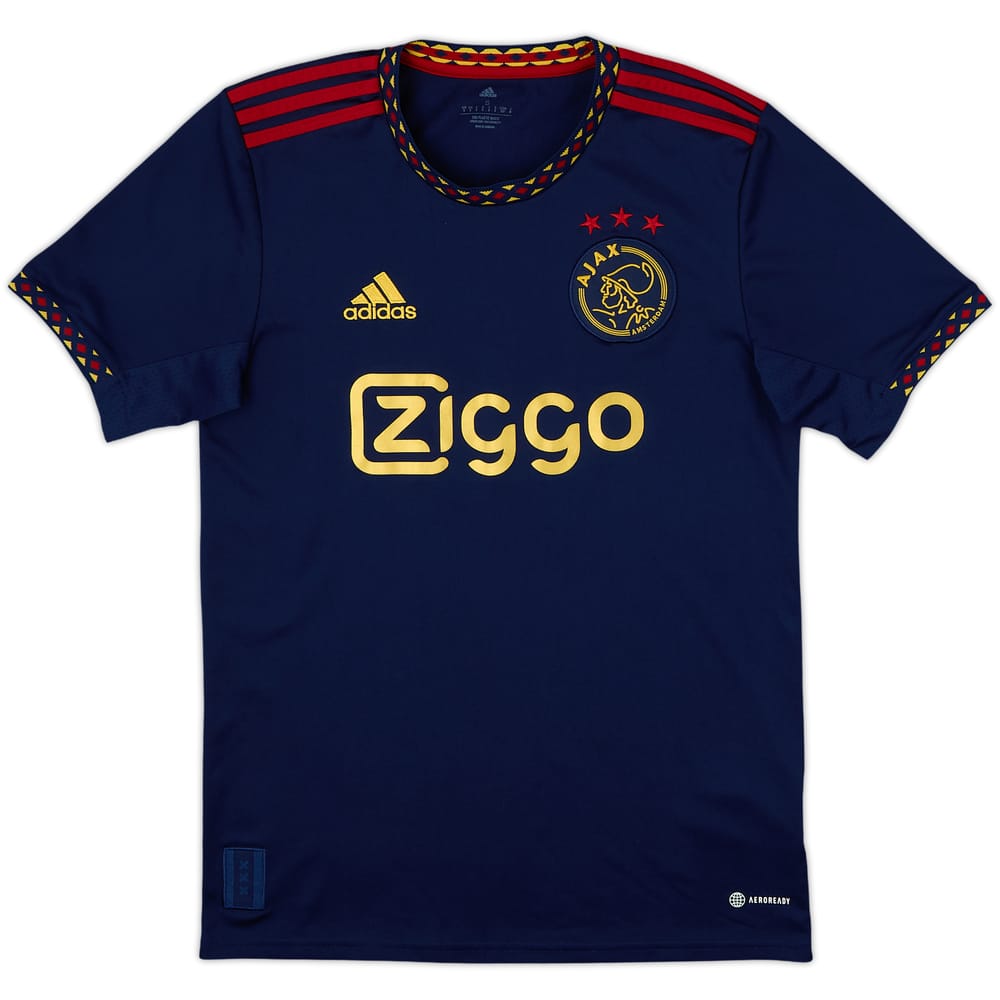 2022-23 Ajax Camiseta Visitante - 9/10 - (S)
