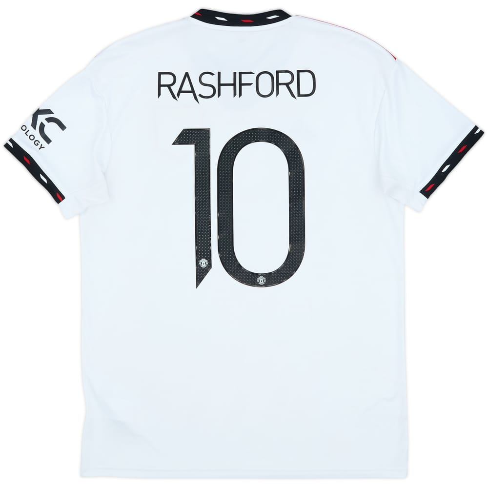 2022-23 Manchester United Away Shirt Rashford #10 - 8/10 - (L)