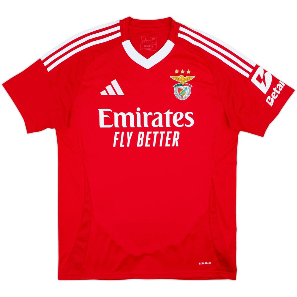 2024-25 Benfica Home Shirt - 10/10 - (L)