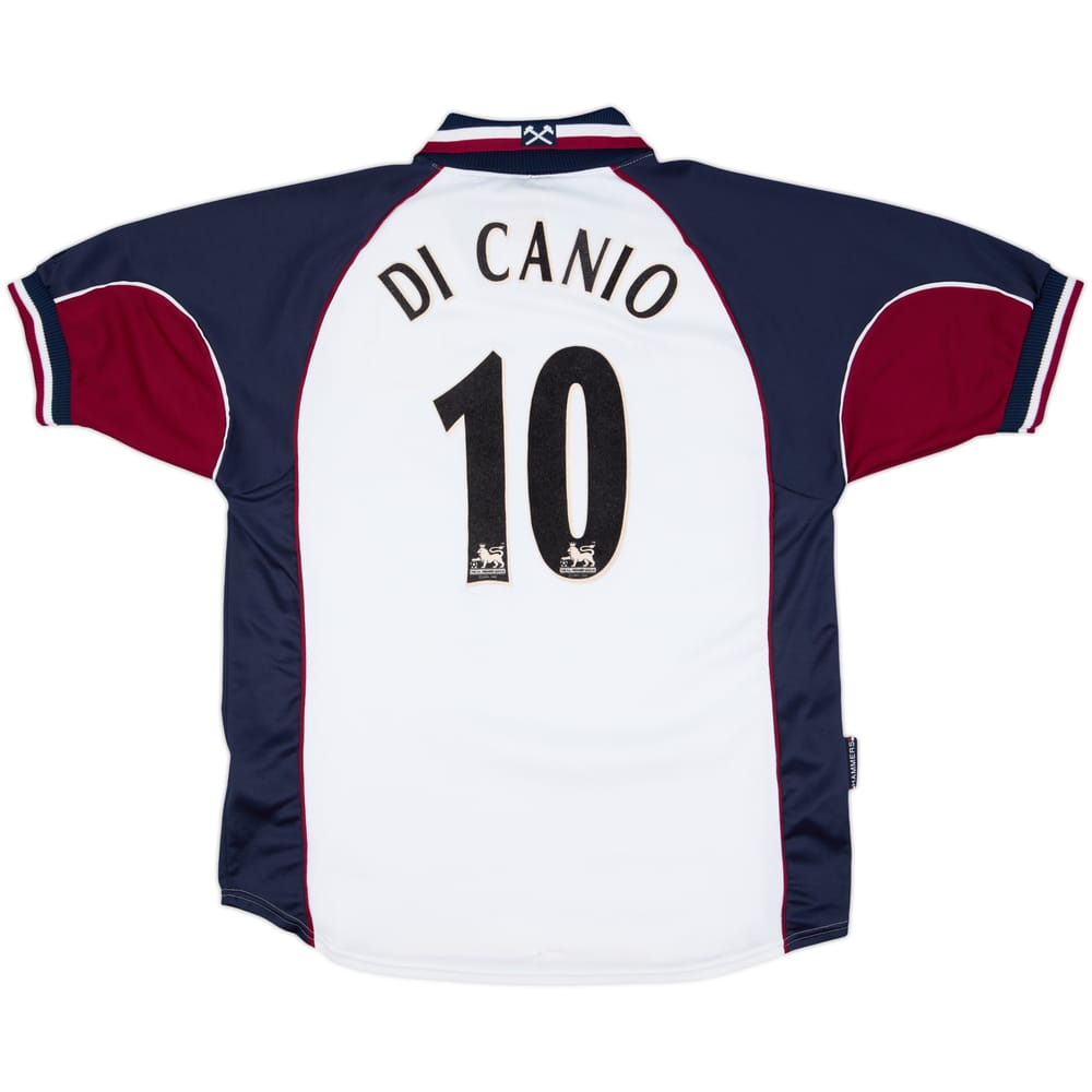 1999-01 West Ham Camiseta Visitante Di Canio #10 - 5/10 - (XL)