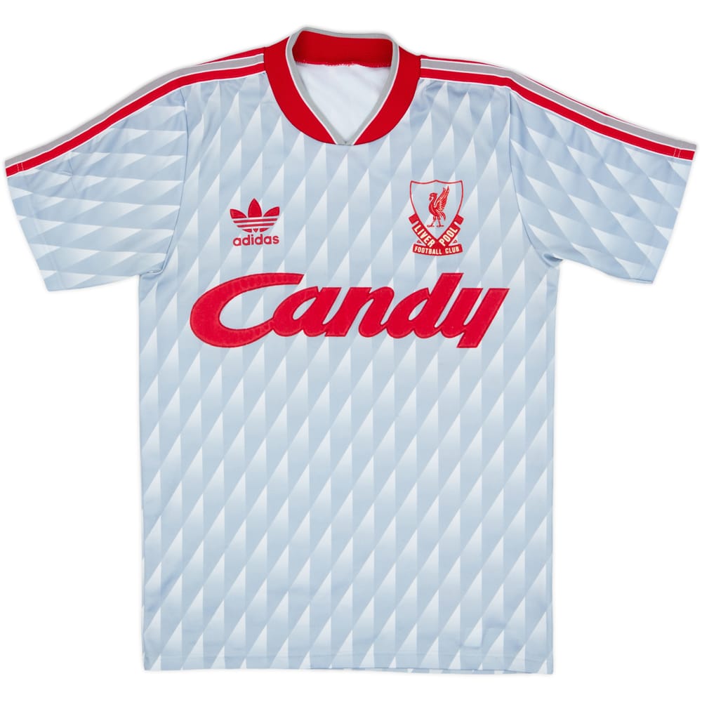 1989-91 Liverpool Away Shirt - 8/10 - (S)