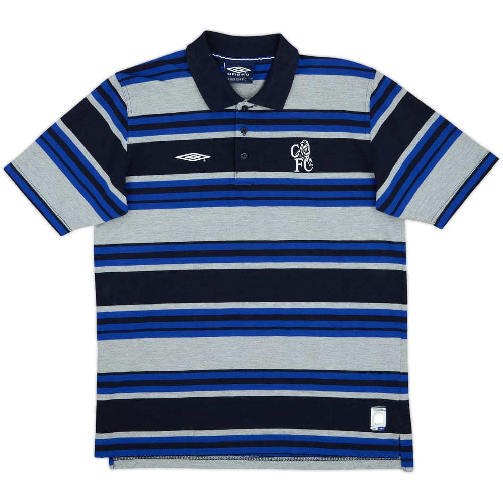2000-01 Chelsea Umbro Polo Shirt - 9/10 - (L)