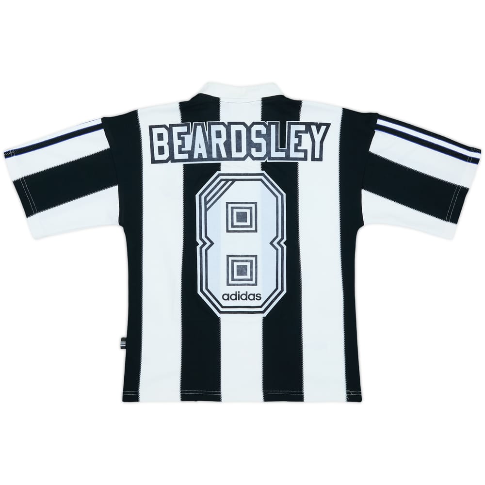 Camiseta de local del Newcastle 1995-97 Beardsley #8 - 8/10 - (XS)