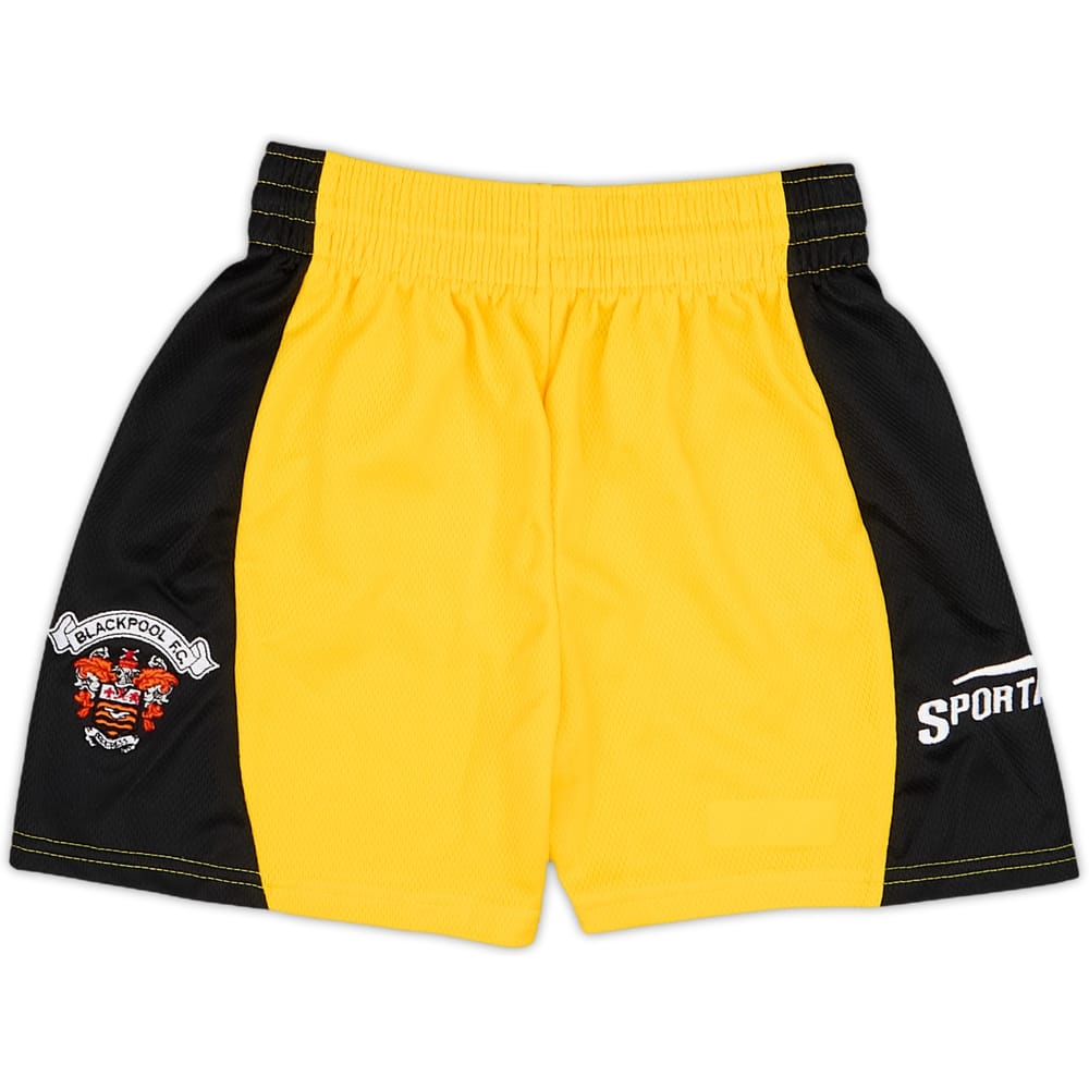 2003-04 Blackpool Goalkeeper Shorts - 8/10 - (XS.Boys)