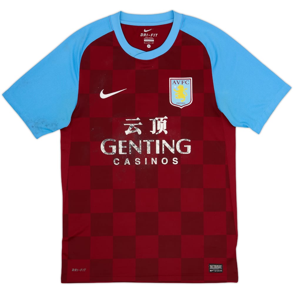 2011-12 Aston Villa Home Shirt - 4/10 - (S)