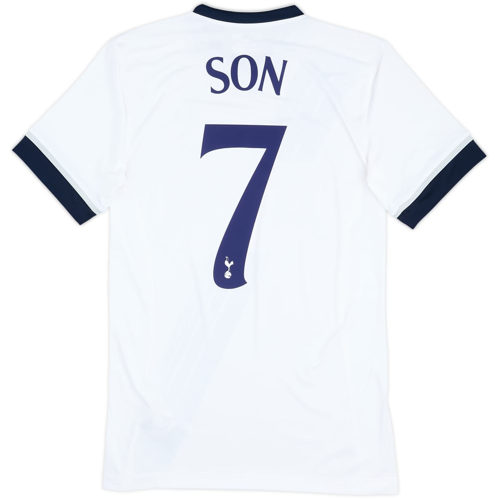 2015-16 Tottenham Home Shirt Son #7 - 8/10 - (S)