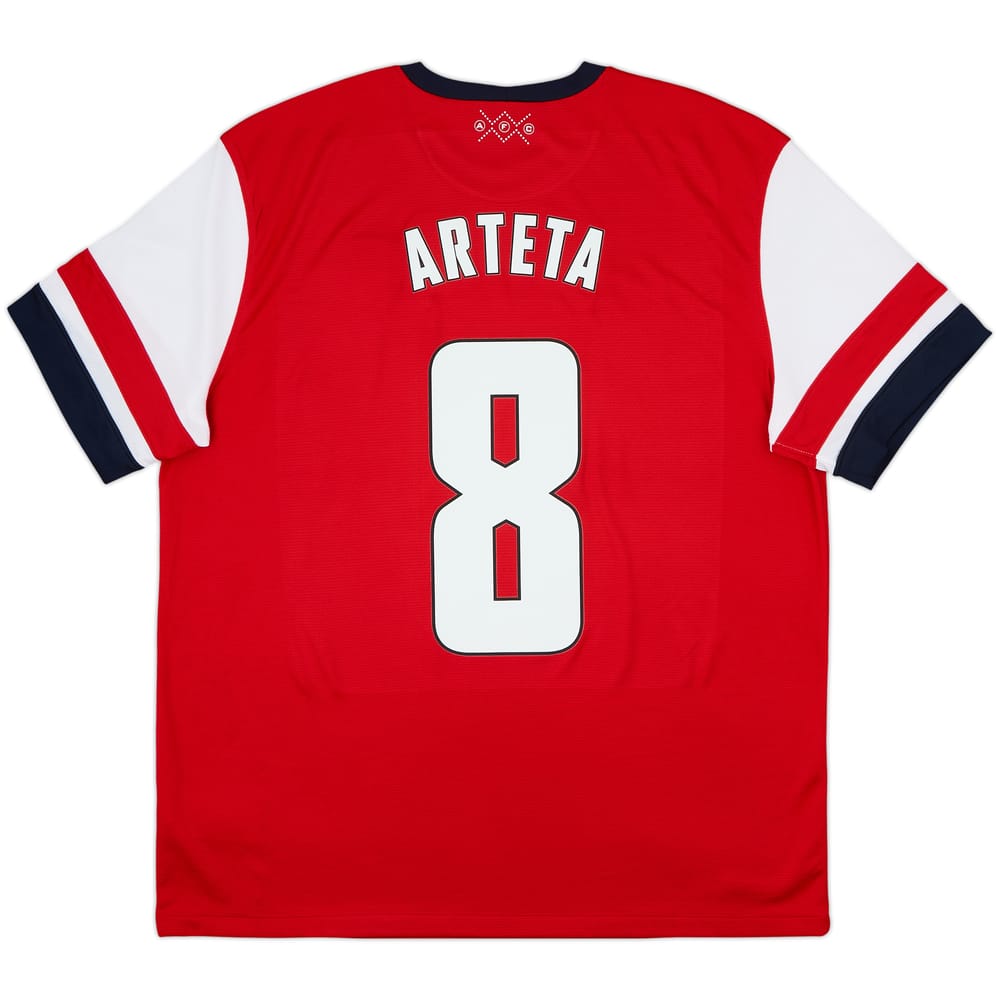 2012-14 Arsenal Camiseta Local Arteta #8 - 8/10 - (XL)