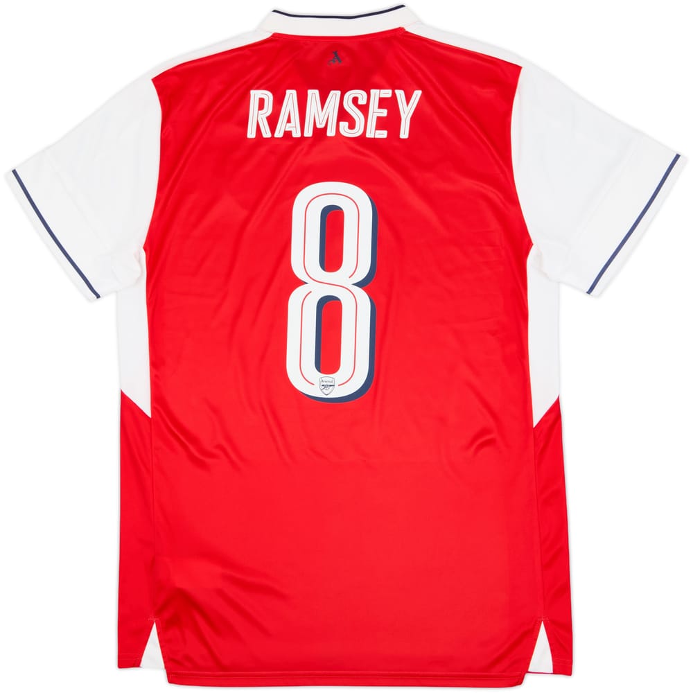 2016-17 Arsenal Home Shirt Ramsey #8 - 8/10 - (L)