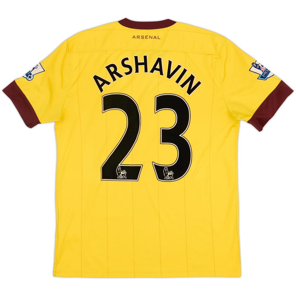 Camiseta de visitante del Arsenal 2010-13 Arshavin #23 - 8/10 - (M)