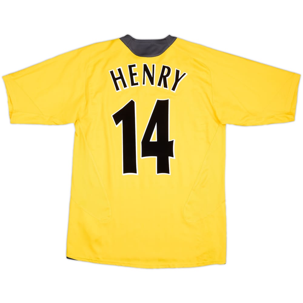 2005-06 Arsenal Away Shirt Henry #14 - 8/10 - (M)