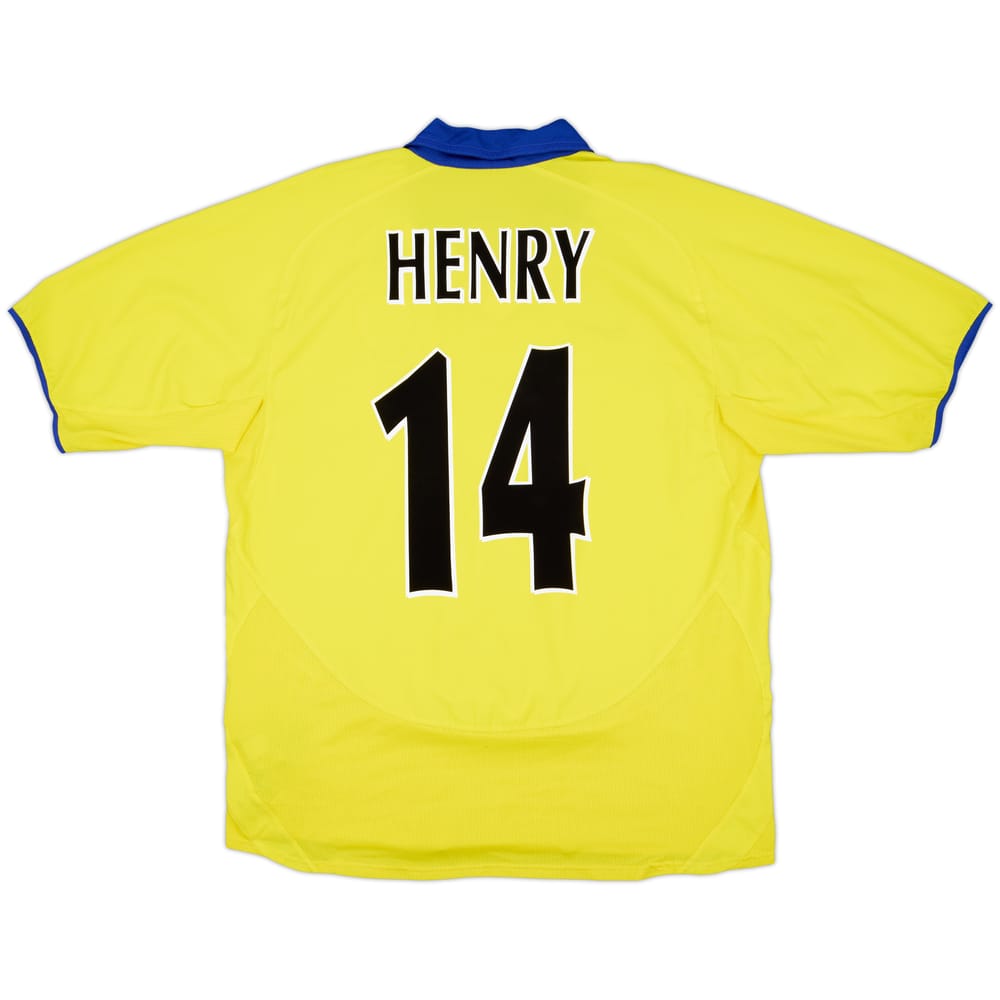 2003-05 Arsenal Away Shirt Henry #14 - 8/10 - (L)