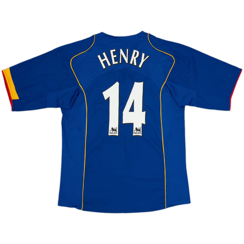 Camiseta de visitante del Arsenal 2004-06 Henry #14 - 5/10 - (M)