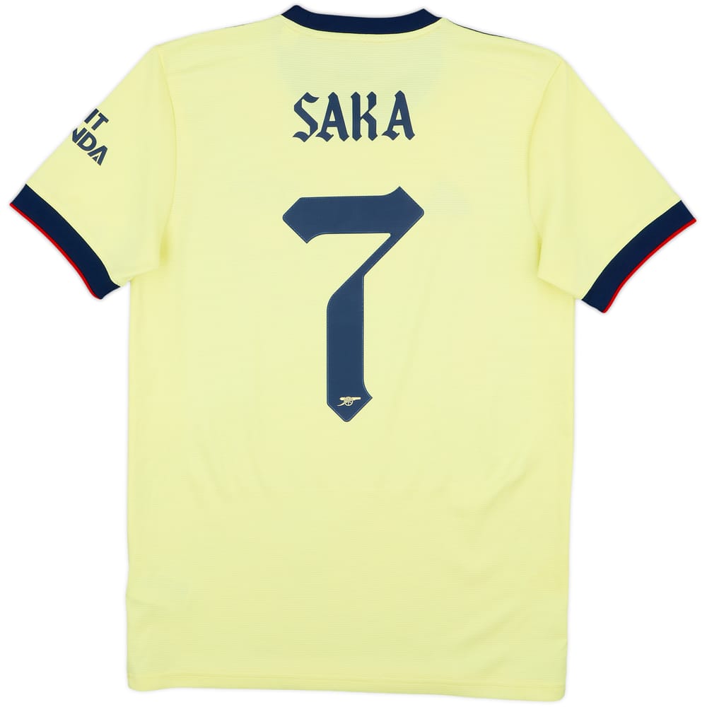 2021-22 Arsenal Away Shirt Saka #7 - 9/10 - (M)