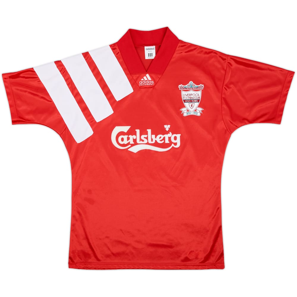 1992-93 Liverpool Centenary Home Shirt - 9/10 - (M)