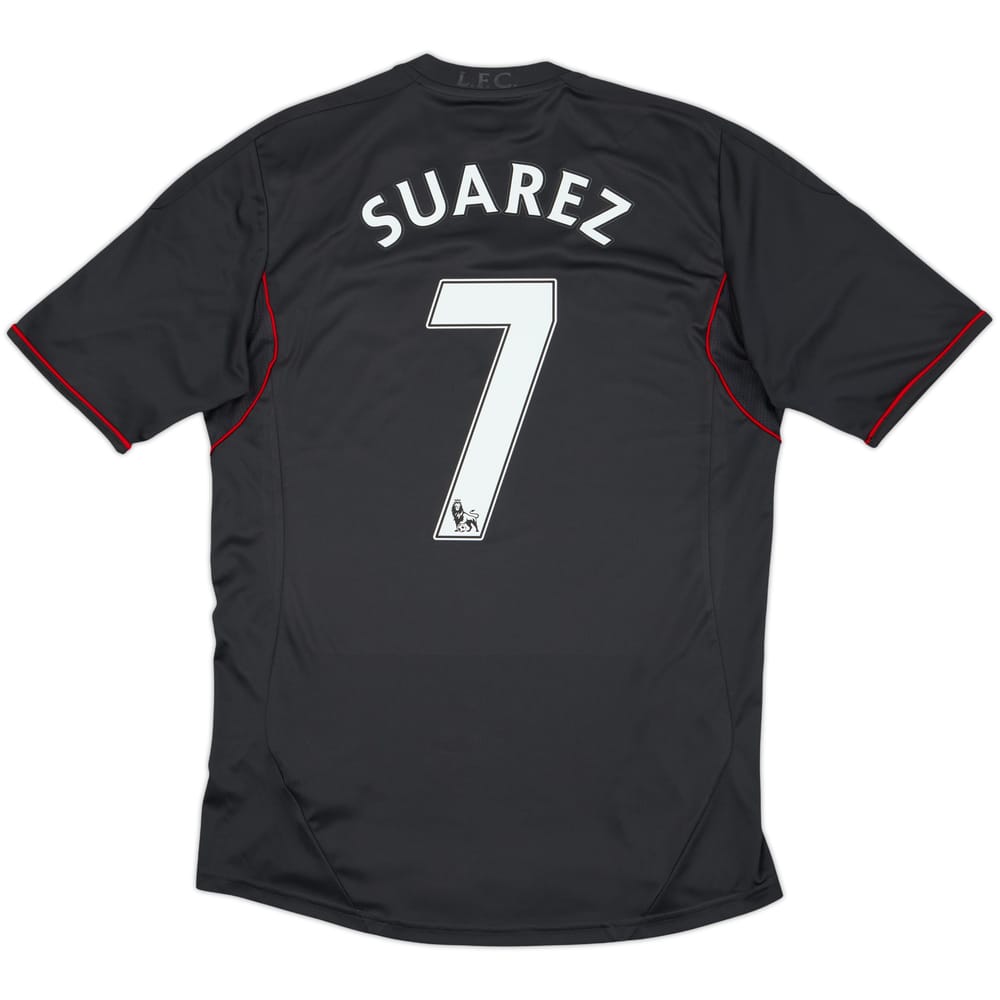 2011-12 Liverpool Away Shirt Suarez #7 - 5/10 - (M)