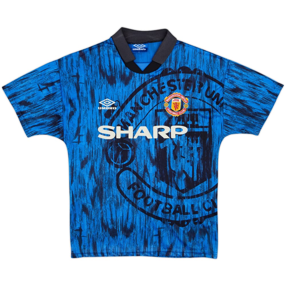 1992-93 Manchester United Away Shirt - 7/10 - (S)