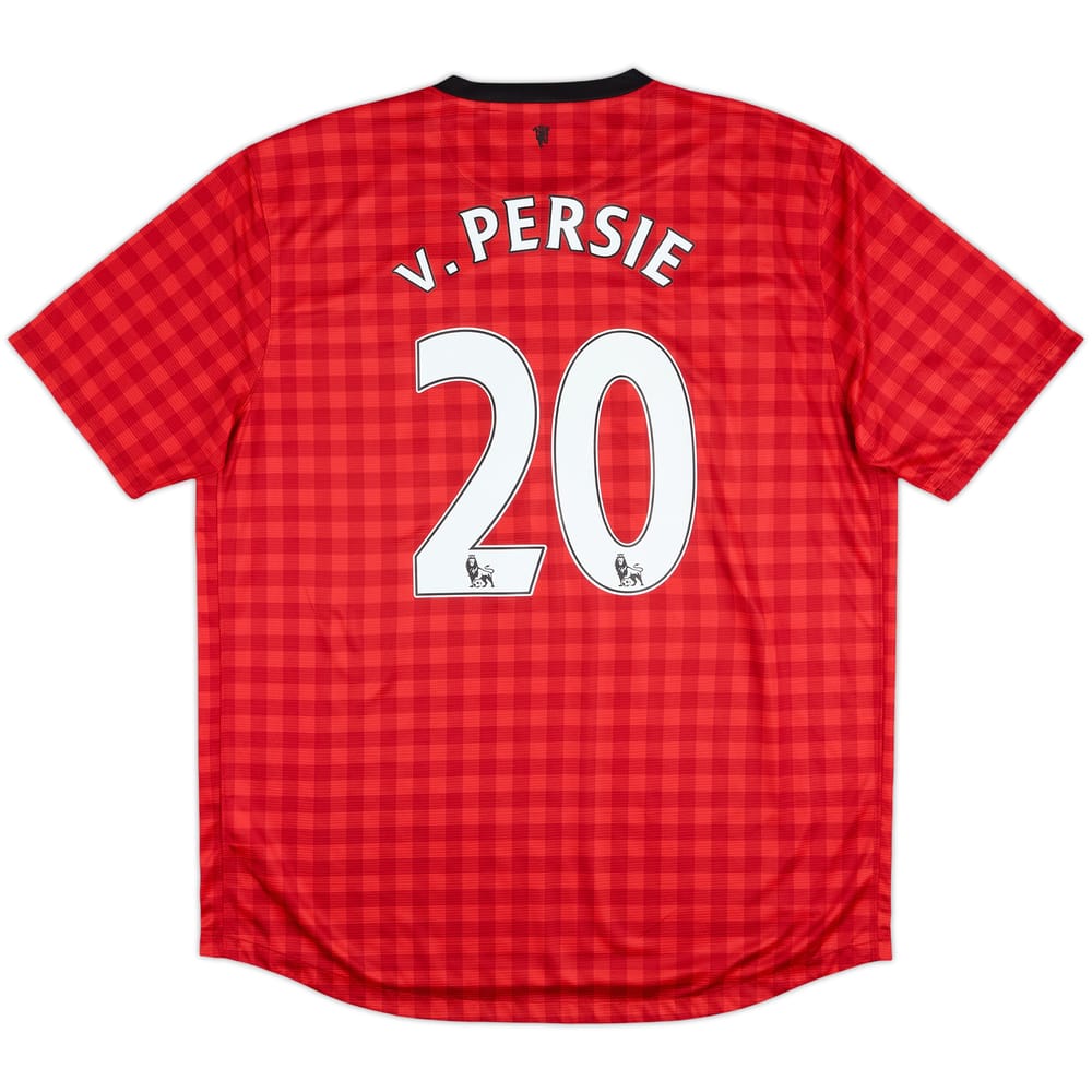 2012-13 Manchester United Home Shirt V.Persie #20 - 8/10 - (XL)