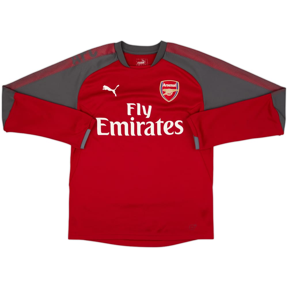 2017-18 Arsenal Puma Drill Top - 8/10 - (S)